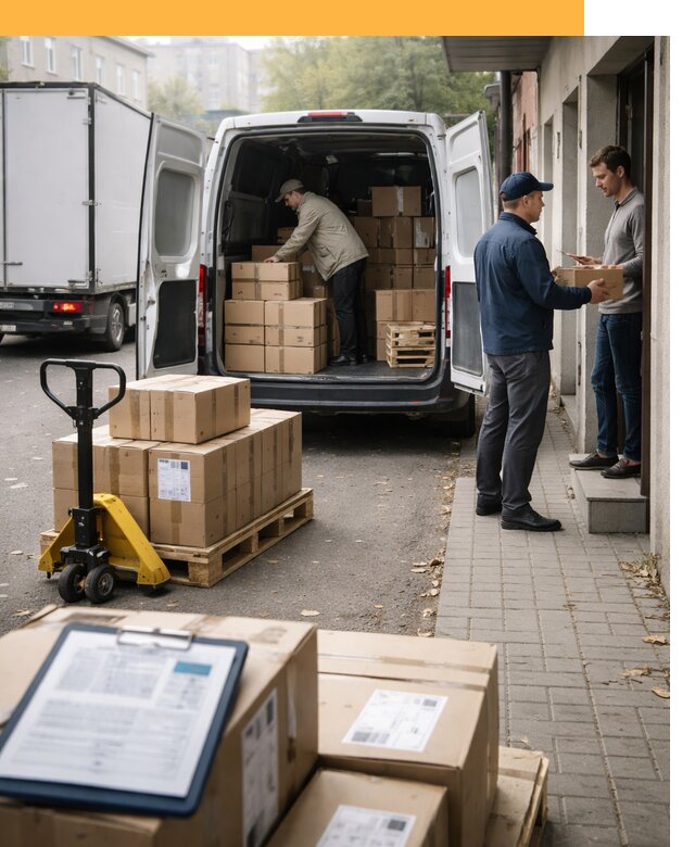 Доставка грузов от двери до двери с таможней от 46494 руб.