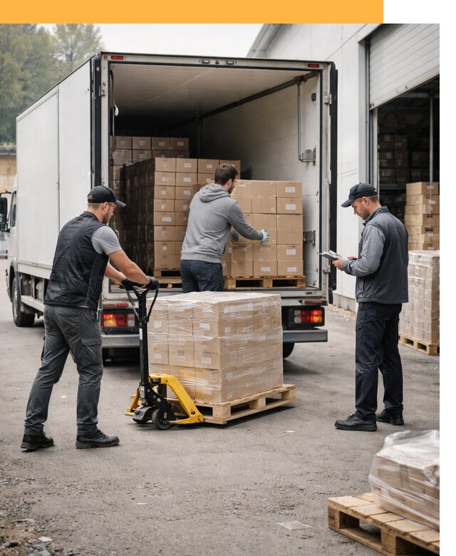 Автоперевозки из Европы до двери по цене от 87822 руб/т