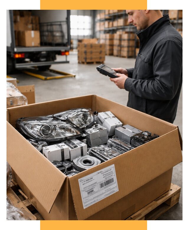 Доставка автозапчастей из Европы под ключ от 12915 р. | СетСервис-Слы