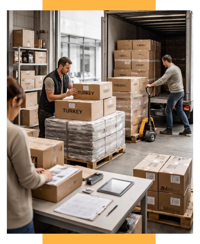 Доставка одежды из Турции от 6716 р. под ключ, СетСервис-Слы