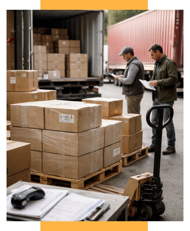 Доставка грузов из Италии в Россию от 18598 р. СетСервис-Слы