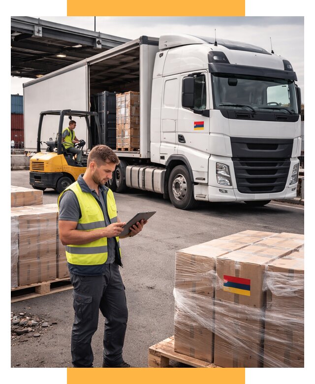 Автоперевозки из Армении от 98154 р. — услуги СетСервис-Слы