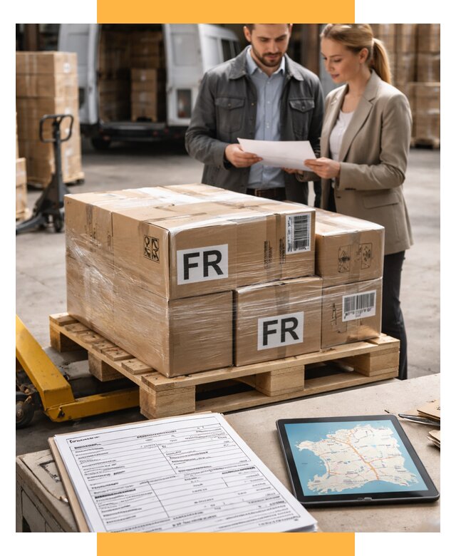 Доставка грузов в Францию от 25830 р., логистика СетСервис-Слы