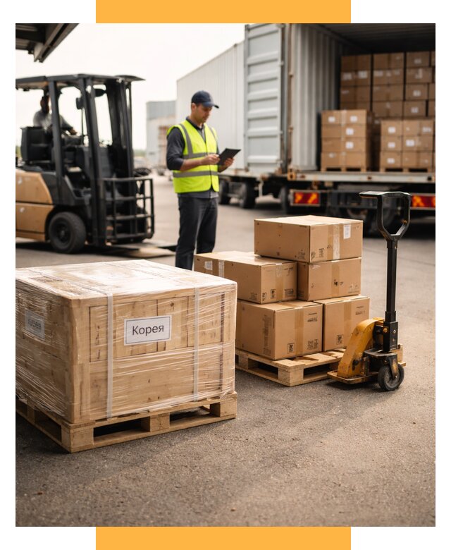 Доставка грузов в Корею из России от 36162 р. | СетСервис-Слы