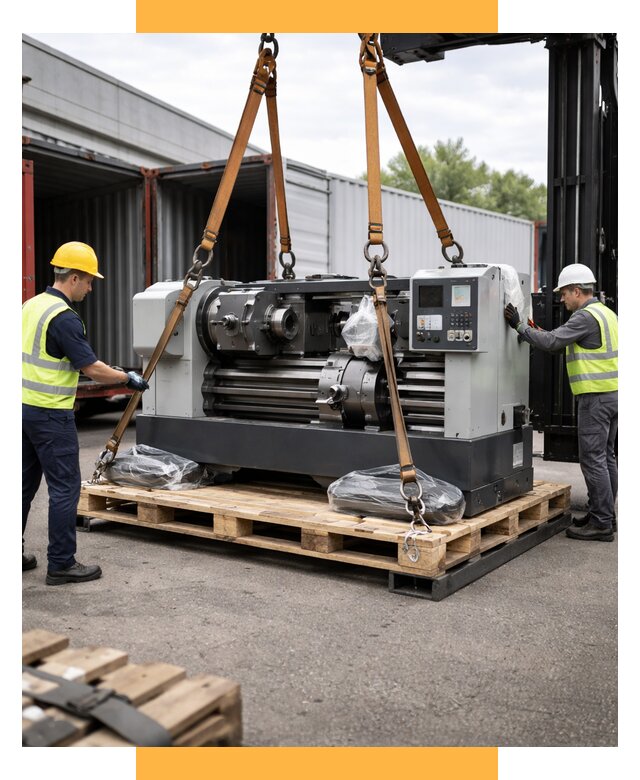 Перевозка станков и таможня от 61992 р. | СетСервис-Слы логистика