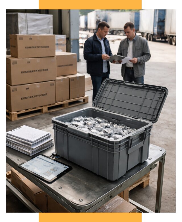 Перевозка комплектующих из Китая от 6716 р. | СетСервис-Слы