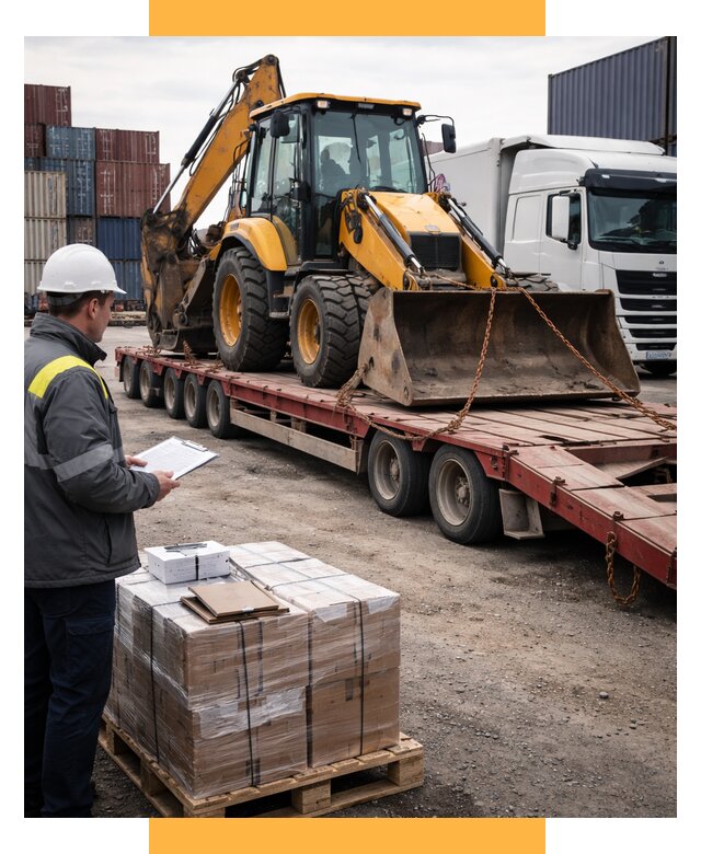 Международная перевозка спецтехники от 46494 р., СетСервис-Слы