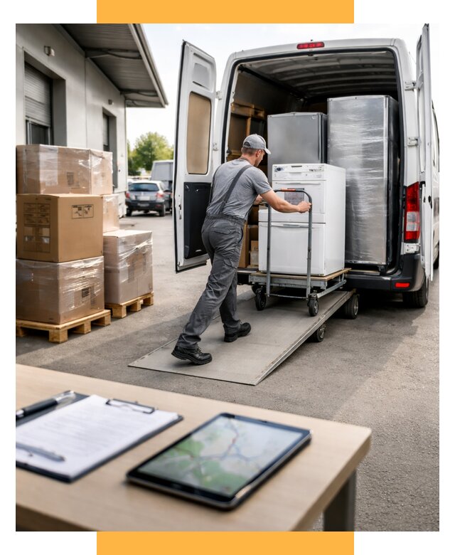 Перевозка бытовой техники от 6716 р. - логистика СетСервис-Слы