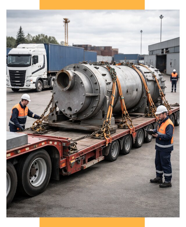 Перевозка тяжеловесных грузов под ключ от 154980 р. | СетСервис-Слы