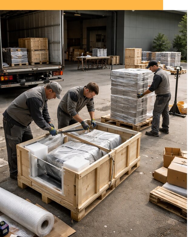 Перевозка выставочных грузов по миру от 25830 руб за м2 с таможней