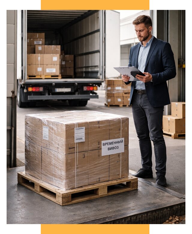 Временный вывоз товаров под ключ от 8266 р. | СетСервис-Слы