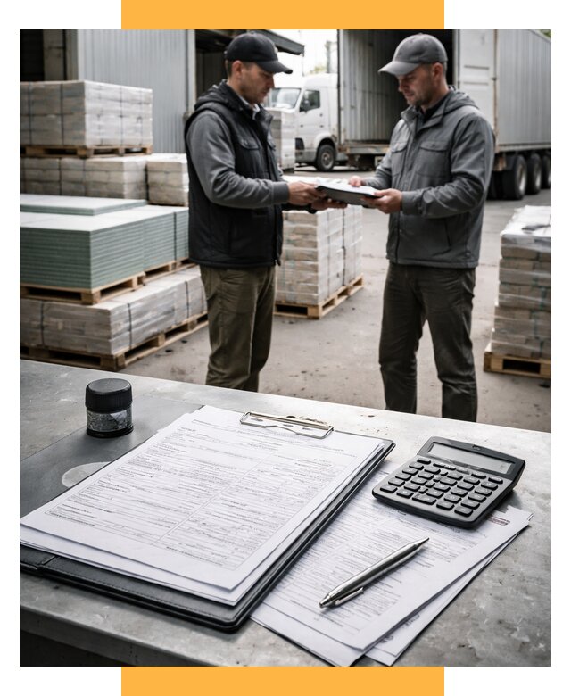Таможенное оформление стройматериалов от 8782 р. | СетСервис-Слы