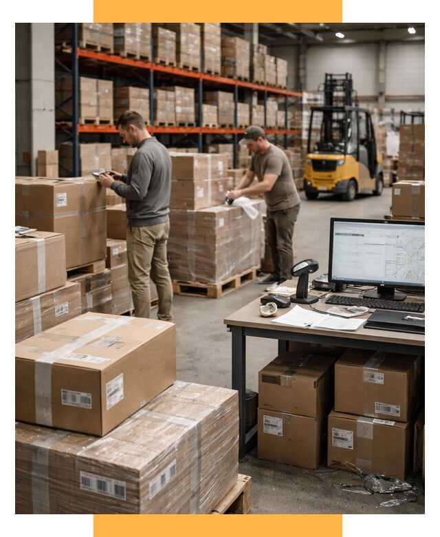 Склад консолидации в Европе от 6716 р., услуги СетСервис-Слы